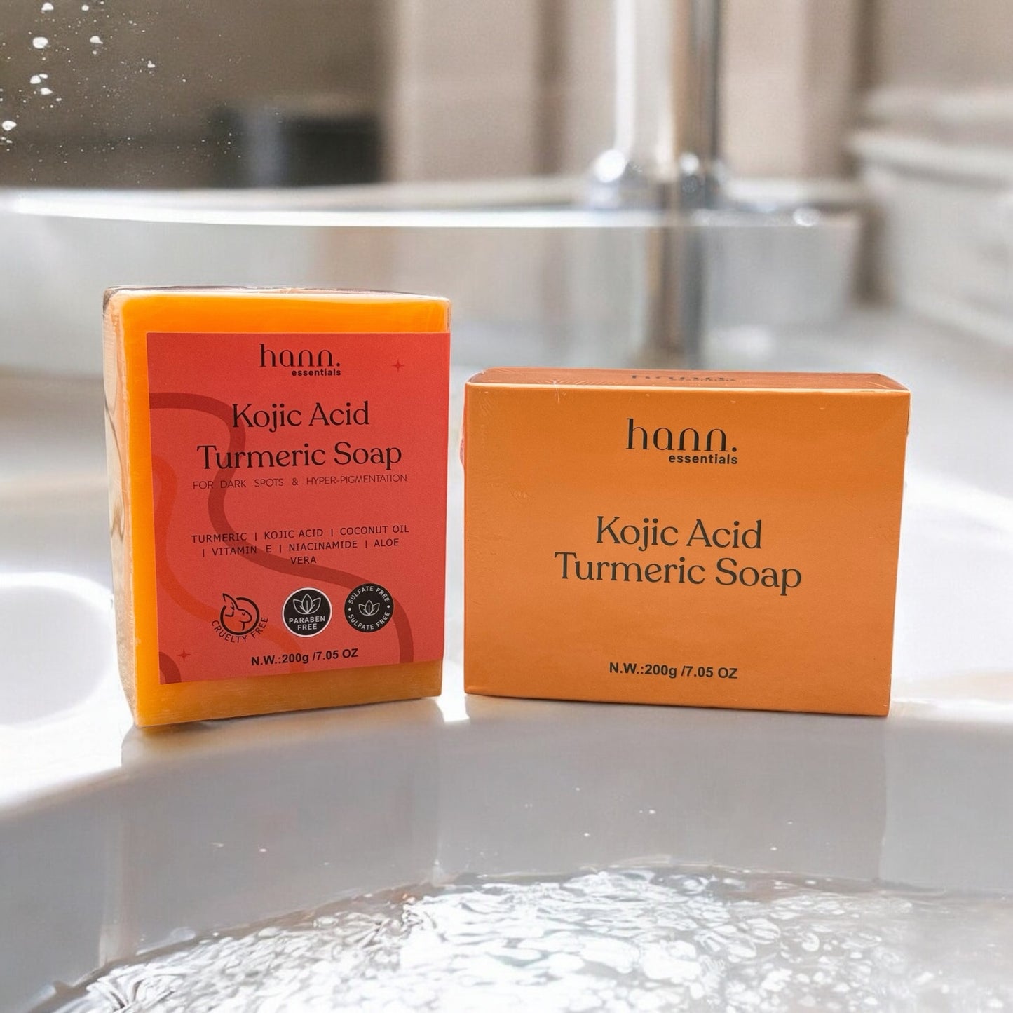 Kojic Acid & Turmeric Soap - Unscented 200g